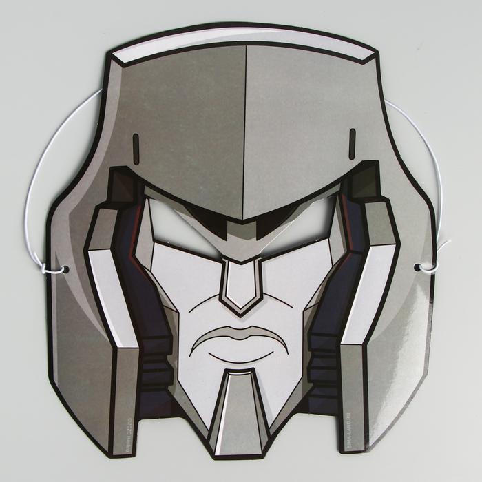 Маска карнавальная «Мегатрон, Transformers» картон арт.5276416
