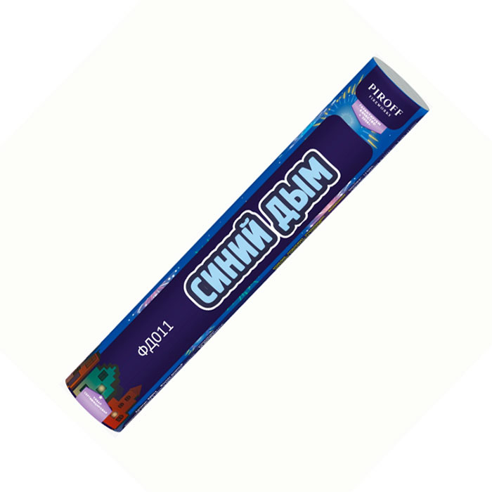 Дымный фонтан голубой 60 сек арт.FD011Blue
