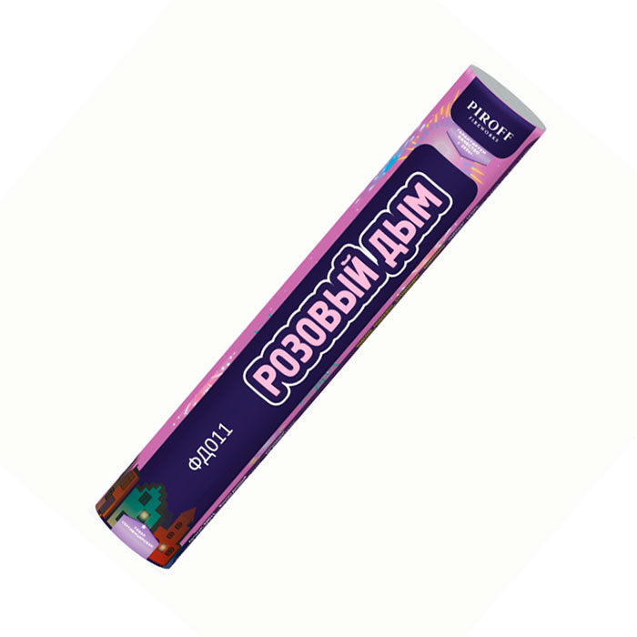 Дымный фонтан розовый 60 сек арт.FD011Pink