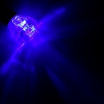 Лазерная указка брелок с карабином для ключей, 3 LED режима арт.1164117