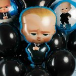 Шар фольга ВЗ30 1207-5083 Малыш Босс строгий с гелием арт.1207-5083