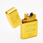 Зажигалка электронная, дуговая «Слиток золота», USB арт.2598182