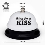 Звонок настольный «Ring for a kiss» арт.2757074