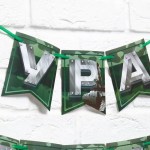 Гирлянда на ленте «Ура! Дембель» 250 см арт.9334675